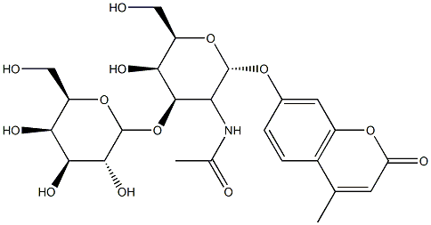 4-methylumbelliferyl-galactosyl(1-3)-N-acetylgalactosaminide