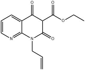 乙基1-烯丙基-4-羟基-2-氧代-1,2-二氢-1,8-萘啶-3-羧酸酯