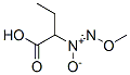 Butanoic acid, 2-(methoxy-NNO-azoxy)- (9CI)