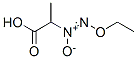 Propanoic acid, 2-(ethoxy-NNO-azoxy)- (9CI)