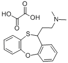 11-(2-Dimethylaminoethyl)-11H-dibenzo(b,f)-1,4-oxathiepin hydrogen oxa late