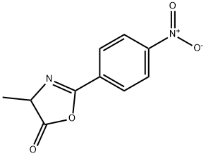 5(4H)-Oxazolone,  4-methyl-2-(4-nitrophenyl)-