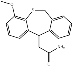4-Methoxy-6,11-dihydrodibenzo(b,e)thiepin-11-acetic acid amide