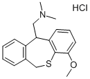 4-Methoxy-11-(dimethylaminomethyl)-6,11-dihydrodibenzo(b,e)thiepin hyd rochloride