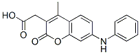 7-anilino-4-methylcoumarin-3-acetic acid