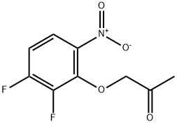 2-丙酮氧基-3,4-二氟硝基苯