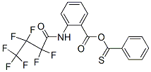 thiobenzyl N-heptafluorobutyrylanthranilate