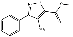 4-氨基-3-苯基-1,2-噻唑-5-羧酸甲酯
