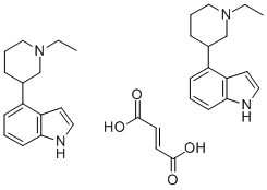 1H-Indole, 4-(1-ethyl-3-piperidinyl)-, (E)-2-butenedioate (2:1)