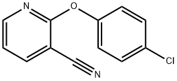2-(4-chlorophenoxy)nicotinonitrile