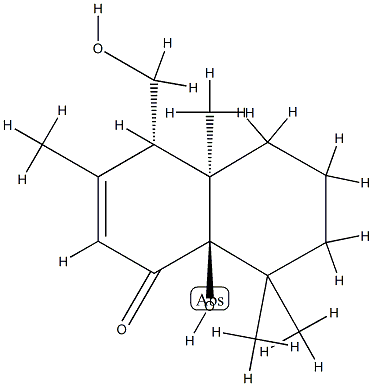 (4S)-4a,5,6,7,8,8a-Hexahydro-8aβ-hydroxy-4α-(hydroxymethyl)-3,4aα,8,8-tetramethylnaphthalen-1(4H)-one