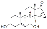 3H-Cycloprop[15,16]androsta-5,15-dien-17-one,15,16-dihydro-3,7-dihydroxy-,