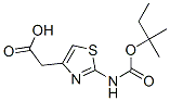 4-Thiazoleacetic  acid,  2-[[(1,1-dimethylpropoxy)carbonyl]amino]-