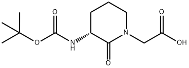 (3R)-3-[[叔丁氧羰基]氨基]-2-氧代-1-哌啶乙酸