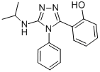 2-(5-((1-Methylethyl)amino)-4-phenyl-4H-1,2,4-triazol-3-yl)phenol