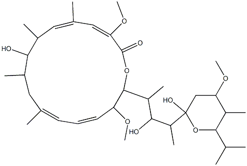21-O-Methyl-21-O-de(3-carboxy-1-oxo-2-propenyl)-2-demethyl-2-methoxy-24-methylhygrolidin