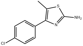 4-(4-氯苯基)-5-甲基-噻唑-2-胺