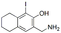 1-iodo-3-aminomethyl-5,6,7,8-tetrahydro-2-naphthol