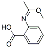 Benzoic acid, 2-[(1-methoxyethylidene)amino]- (9CI)