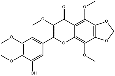 3'-Hydroxy-3,5,8,4',5'-
pentamethoxy-6,7-methylenedioxyflavone