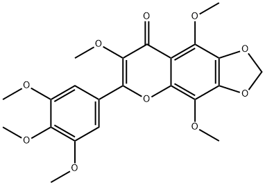 3,5,8,3',4',5'-Hexamethoxy-6,7-
methylenedioxyflavone