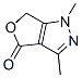 4H-Furo[3,4-c]pyrazol-4-one,  1,6-dihydro-1,3-dimethyl-