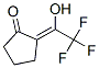 Cyclopentanone, 2-(2,2,2-trifluoro-1-hydroxyethylidene)-, (Z)- (9CI)