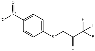 2-Propanone, 1,1,1-trifluoro-3-[(4-nitrophenyl)thio]-