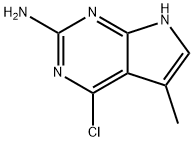 4-CHLORO-5-METHYL-7H-PYRROLO[2,3-D]PYRIMIDIN-2-AMINE