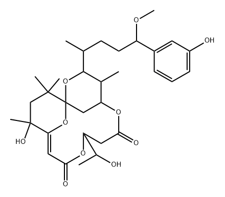 17-Debromo-2,3-didehydro-3-deoxy-4-hydroxyaplysiatoxin