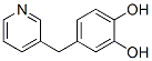 1,2-Benzenediol, 4-(3-pyridinylmethyl)- (9CI)