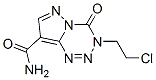 3-(2-chloroethyl)-3,4-dihydro-4-oxopyrazolo(5,1-d)-1,2,3,5-tetrazine-8-carboxamide