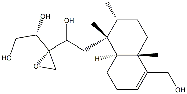 (2S,αS,α'R)-α-(Hydroxymethyl)-α'-[[(1R)-1,2,3,4,4a,7,8,8aα-octahydro-5-(hydroxymethyl)-1,2α,4aβ-trimethylnaphthalen-1α-yl]methyl]-2,2-oxiranedimethanol