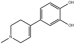 1,2-Benzenediol, 4-(1,2,3,6-tetrahydro-1-methyl-4-pyridinyl)- (9CI)