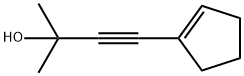 3-Butyn-2-ol, 4-(1-cyclopenten-1-yl)-2-methyl- (7CI,9CI)
