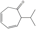 3,5-Cycloheptadien-1-one,2-isopropyl-(7CI)