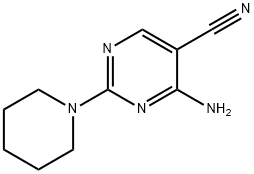 4-氨基-2-(1-哌啶基)嘧啶-5-甲腈