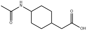 2-(4-乙酰氨基环己基)乙酸