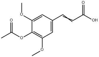 3-[4-(乙酰氧基)-3,5-二甲氧基肉桂酸