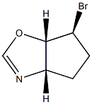 4H-Cyclopentoxazole,6-bromo-3a,5,6,6a-tetrahydro-,(3a-alpha-,6-alpha-,6a-alpha-)-(9CI)