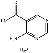 5-Pyrimidinecarboxylic  acid,  4-amino-,  hydrate  (7CI)