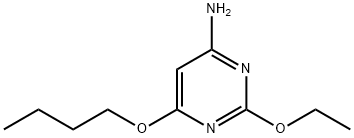 Pyrimidine, 4-amino-6-butoxy-2-ethoxy- (7CI)