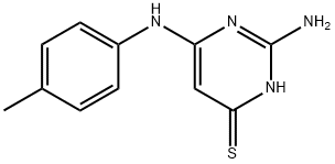 2-amino-6-[(4-methylphenyl)amino]-1H-pyrimidine-4-thione