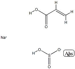 2-Propenoic acid, telomer with sodium hydrogen sulfite, potassium salt