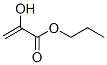 2-Propenoic acid, 2-hydroxy-, propyl ester (9CI)