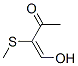 3-Buten-2-one, 4-hydroxy-3-(methylthio)-, (E)- (9CI)