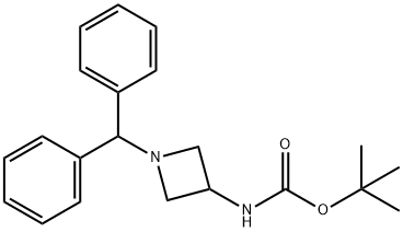 1-二苯甲基氮杂环丁烷-3-氨基甲酸叔丁酯