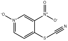 Thiocyanic acid, 3-nitro-4-pyridyl ester, oxide (7CI)
