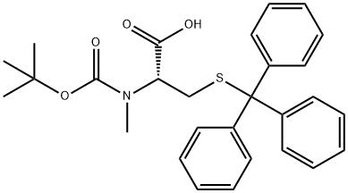 N-Boc-N-methyl-S-trityl-L-cysteine