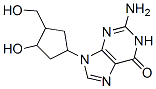2-amino-1,9-dihydro-9-(3-hydroxy-4-(hydroxymethyl)cyclopentyl)-6H-purine-6-one
